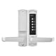 thumbnail image 1 of Cerradura de puerta VEVOR de código de 5 dígitos en acabado plateado con bloqueo automático, 1 of 9
