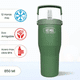 thumbnail image 4 of Botella Travel Mug Fliplid Inox Outdo 850ml Verde, 4 of 4
