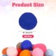 thumbnail image 2 of Uxcell Bolas de Fieltro de Lana Cuentas Tela de Lana 0.59" Azul Oscuro para Manualidades en Casa 20Pcs, 2 of 7