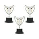 thumbnail image 2 of 3 Piezas De Mini Trofeos Para Niños, Adornos Decorativos Para Deportes En Abundancia, Premios Ganadores, Plata, 2 of 3