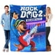 thumbnail image 1 of Perro Rockero anti-pilling, suave, ligera, esponjosa y acogedora de lujo para hogar y cocina – Perfecta para niños y adultos, 100 x 150 cm, 1 of 6