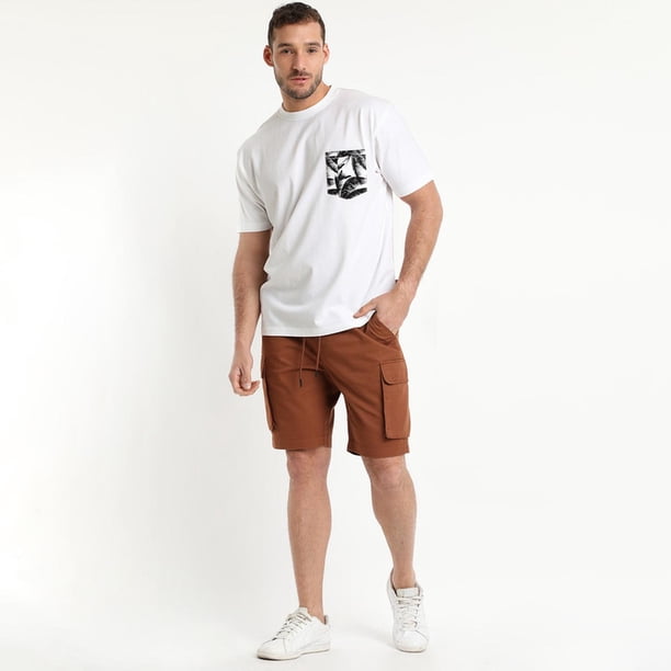 Polera Jersey Lisa Con Bolsillo Blanco blanco L