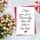 thumbnail image 5 of Tarjeta de San Valentín LYMEQING Dirty Adult Funny I Like Your Face, 5 of 6