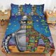 thumbnail image 1 of Futurama Comforter Set 3 Pieces Quilt Cover Set Soft Bedding Sets for All Seasons, 1 of 5