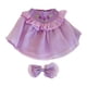 thumbnail image 1 of 2x Vestido De Muñeca De Felpa Lindo Colgante Muñeca Decoración Vestir Para Muñeca De 14.96 Pulgadas Púrpura, 1 of 3