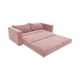 thumbnail image 3 of Sofa Cama Multifuncional Felpa Palo Rosa, 3 of 3