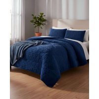 Imac Hogar - Cubrecama Acolchado Con Chiporro Diseño Texturizado 2 Plazas