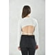 thumbnail image 2 of Polera Mujer Crop con Escote Detras Manga Larga Blanco Talla L, 2 of 3