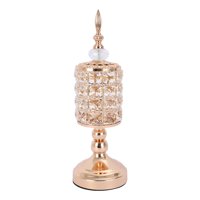 Bothyi - Portavelas De Pilar De Cristal Para Regalo De Inauguración De La Casa Vacaciones Boda 35 Cm De Alto