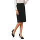 thumbnail image 4 of INSPIRE CHIC Falda Lápiz de Negocios para Mujer de Cintura Alta Formal de Trabajo a la Rodilla Talla S Negro, 4 of 5