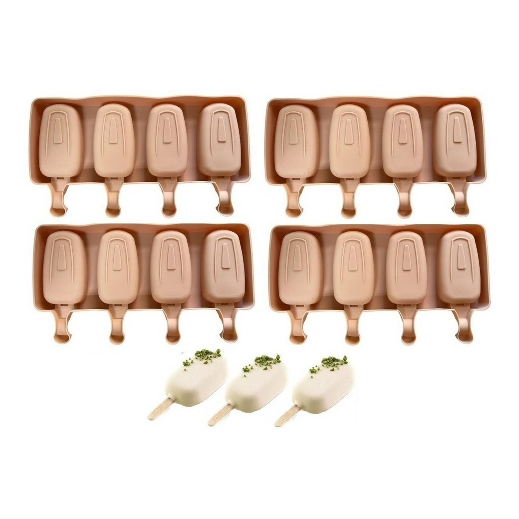Genérico - Pack X4 Moldes De Helado Molde Para Helado Molde Helados