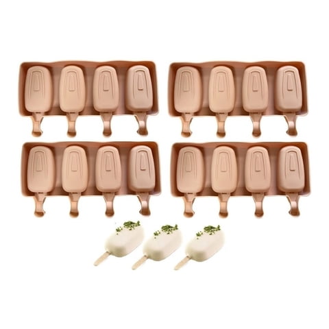 Genérico - Pack X4 Moldes De Helado Molde Para Helado Molde Helados