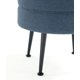 thumbnail image 5 of Ottoman Manhattan Comfort Bailey de estilo mid-century, azul/negro, 5 of 7