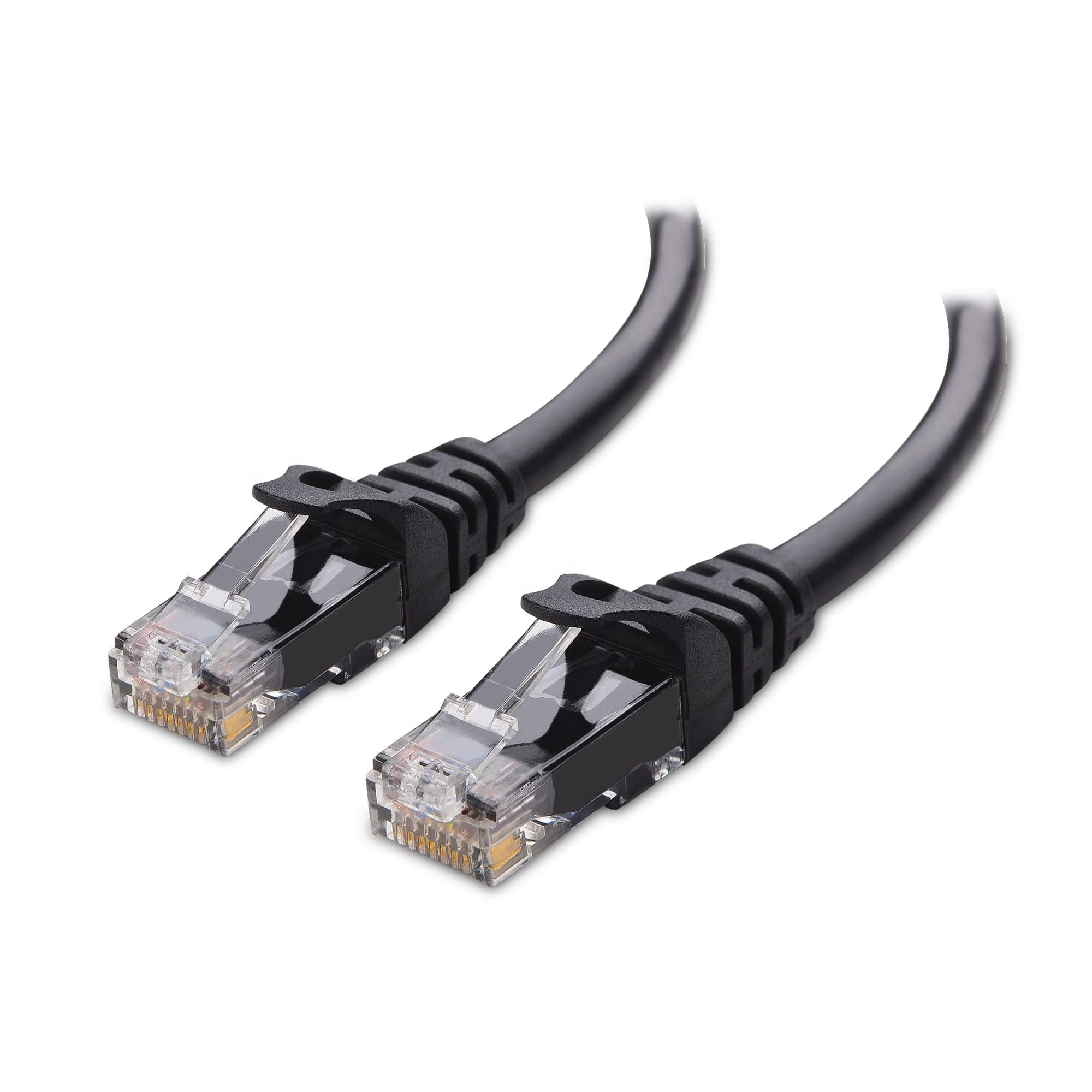 Cable Matters - Cable Ethernet Matters Cat 6 De 10 Gbps, 3 M, Sin Enganches, Negro