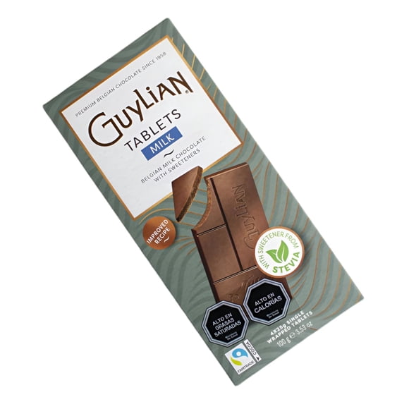 Chocolate Sin Azúcar Leche, 100 g