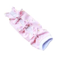 Ioensy - Traje De Recuperación Para Gatos Ropa Transpirable Para Gatos De Interior Perros Hogar Rosa