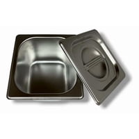 Max - Bandejas Asaderas Con Tapa Salseras 18Cm X 16,5Cm