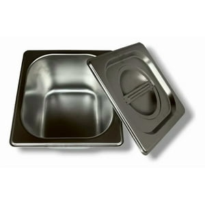 Max - Bandejas Asaderas Con Tapa Salseras 18Cm X 16,5Cm