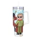 thumbnail image 2 of Xavier Riddle y el Museo Secreto Vaso aislado de acero inoxidable con asa, diseño temático, regalo para familia, amigos y fans; incluye pajita y encaja en el portavasos estándar, 40 oz, 2 of 6