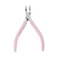 thumbnail image 3 of Tijeras Para Cortar Cutículas De Acero Inoxidable Mango De Silicona Antideslizante Salón Rosa, 3 of 3