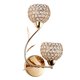 thumbnail image 4 of Lámpara De Pared De Cristal Aplique E26 E27 Dormitorios Escaleras Decoración Golden_Right, 4 of 5