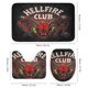 thumbnail image 3 of Juego de Cortina de Ducha 4 Piezas Hellfire Club Desmarcar, 3 of 6