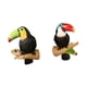thumbnail image 5 of 2 piezas PARROT Árbol Hugger Escultura de pájaros Estatuas de jardín colgante Artesanías, decoración del árbol de pared para veranda, área al aire lib, 5 of 5