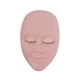 thumbnail image 1 of Práctica De Maquillaje Modelo De Cara Práctica Suave Cabeza De Entrenamiento De Pestañas Para Principiantes Rosa, 1 of 3