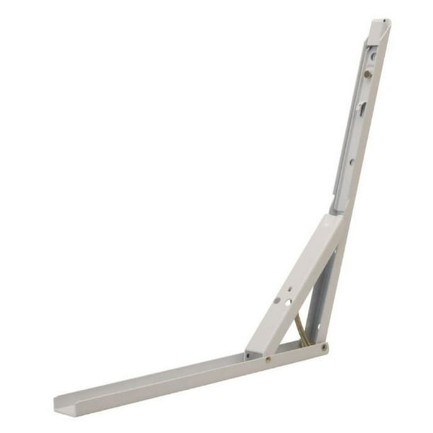 Escuadra Abatible Esmaltado Blanco 300mm