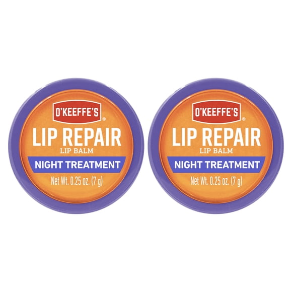 Lip Balm O'Keeffe's Lip Repair Night Treatment 7 ml (paquete de 2)