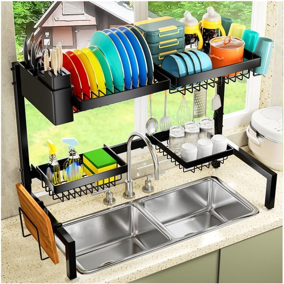 Escurreplatos Metálico Expandible YKLSLH 63-90 cm para Fregadero