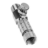 Bothyi - Accesorios De Conexión Rápida Para Aerógrafo, Conexión Macho Y Hembra, Accesorios Metálicos, Presión, Plata