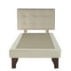 thumbnail image 1 of Base De Cama 1 Plz Normal Respaldo Berna, 1 of 3