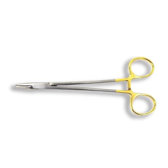 Soporte para agujas/suturas Cynamed TC Mayo Hegar de 7 pulgadas