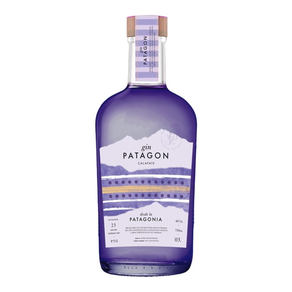 Gin calafate 40° Botella, 750 ml