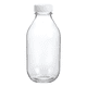 thumbnail image 2 of Pack 12 botellas vidrio lechera para jugos 100 ml, blanco, 2 of 3