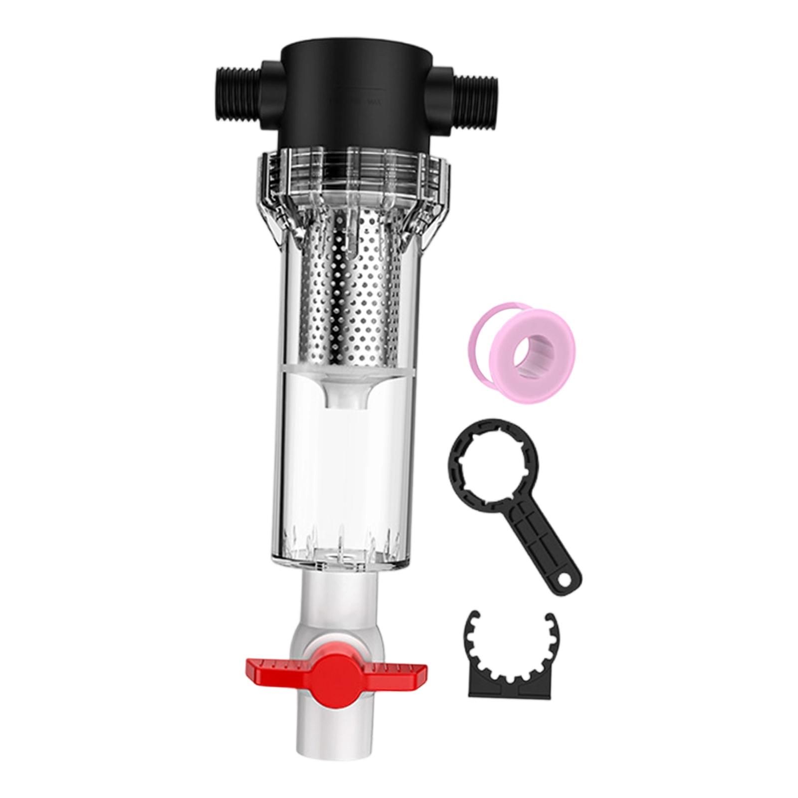 Magideal - Filtro De Acuario Limpiador De Tanque Accesorio De Filtración Y Bomba Interna De Fácil Uso Y Limpieza Manual Con Apertura Rápida Adecuado Para El Cui 10 Mallas