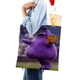thumbnail image 4 of Grimace Bolso de tela con estampado de lienzo para mujer, bolsa de compras reutilizable y estética, con cremallera interior, regalo para mujer,38*45cm., 4 of 6