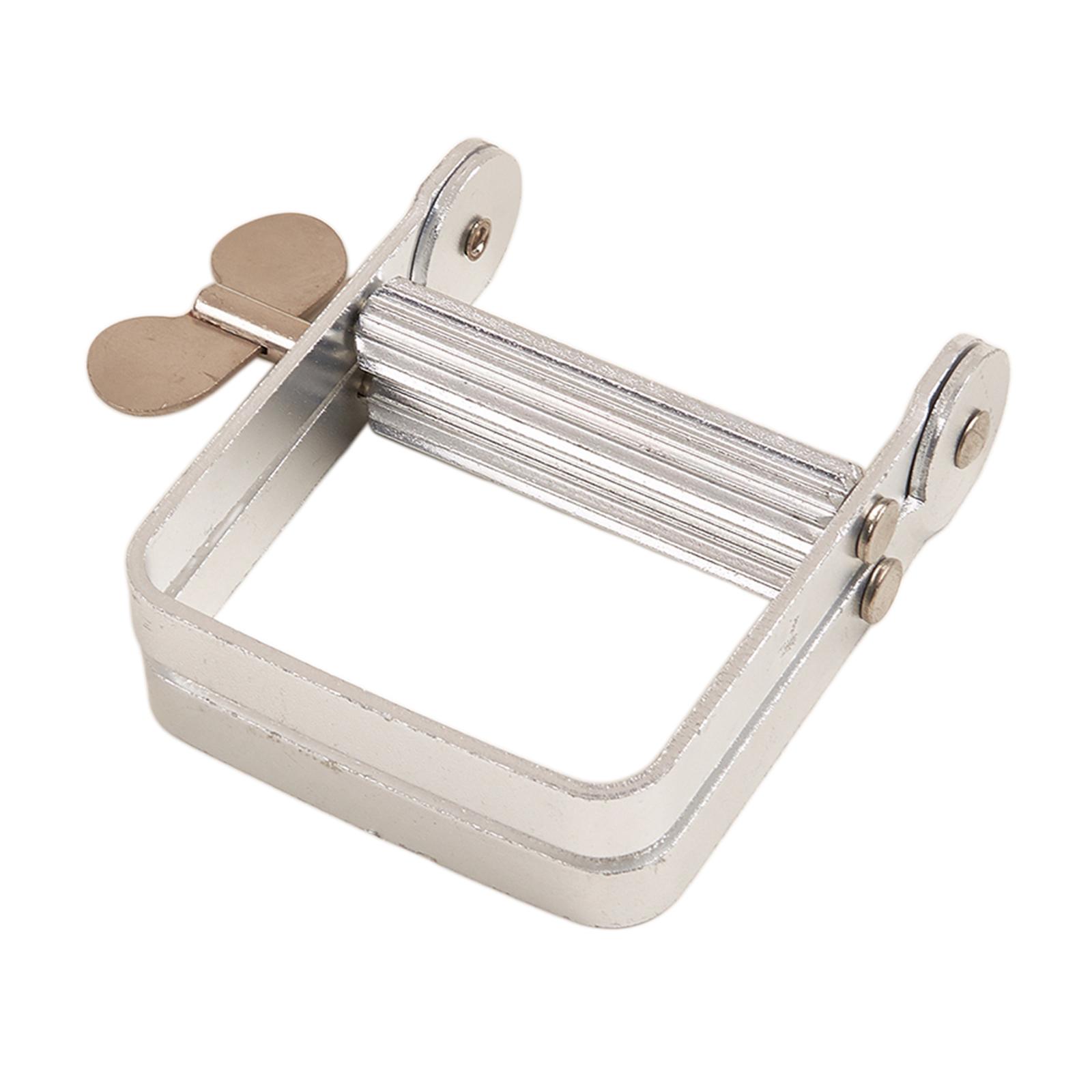 Magideal - Extrusor De Pintura Al Óleo, Exprimidor De Pasta De Dientes, Escurridor De Metal Con Rodillos, Escurridor De Tubos De Pintura Portátil, Exprimidor De