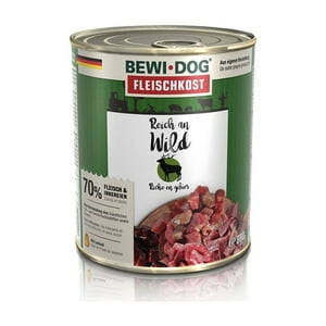 Lata Bewi Dog Perros Adultos Venado 800 Grs. X 6 Un.