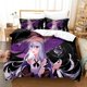 thumbnail image 1 of Girl The Journey Of Elaina Bedding Sets Duvet Cover Set With Pillowcase Full Bedclothes Bed Linen Bed Sheets, 1 of 5