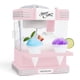 thumbnail image 1 of Snow Cone Maker Nostalgia Retro, 5 litros, con 2 tazas y cuchara para hielo, color rosa, 1 of 7
