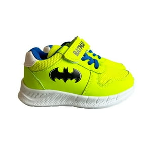 Zapatilla Con Luces Niño Logo Amarillo Dc Comics