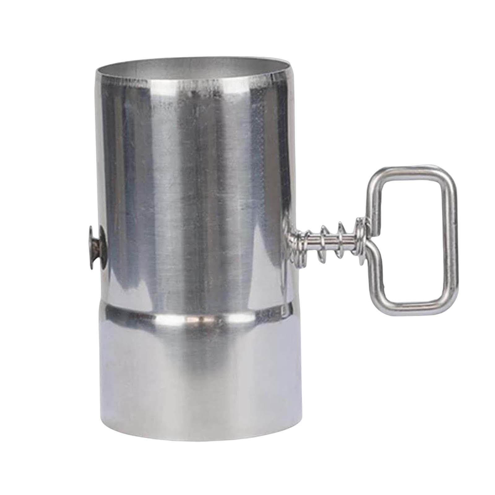 Magideal - Tubo De Extensión De Chimenea Engrosada Chimenea Tiendas De Campaña Calientes Estufas Tubo De Estufa Resistente Al Calor Con Amortiguador Para Quemado