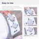 thumbnail image 5 of Asiento de inodoro Riser Drive Medical Preserve Tech con bidé, 5 of 8