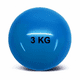 thumbnail image 1 of Balón medicinal rehabilitación silicona sin rebote 3 kilos AkSport Crossfit, 1 of 2