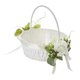 thumbnail image 3 of Cesta De Flores Para Niña, Cestas De Flores Para Ceremonia, Despedida De Soltera, Estilo B, 3 of 3