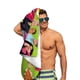 thumbnail image 5 of La Compañía Eléctrica Toalla de playa de secado rápido con diseño temático, regalo para mujeres y niñas, ideal para cumpleaños, fans, amantes de la música, uso en la playa o al aire libre, 78 × 160 cm, 5 of 6