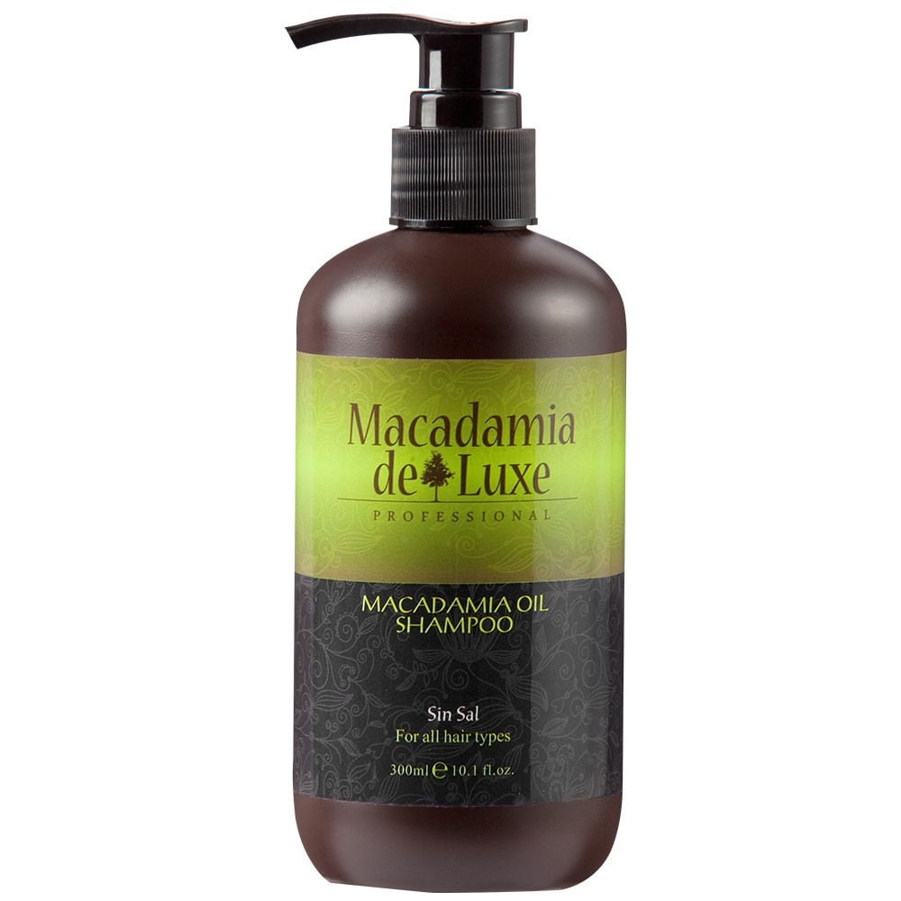 Shampoo Macadamia Sin Sal 300 ml Deluxe
