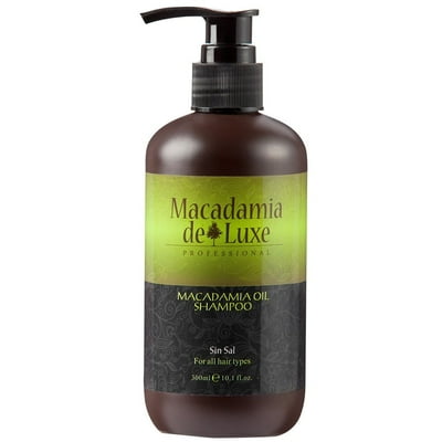 Shampoo Macadamia Sin Sal 300 Ml Deluxe